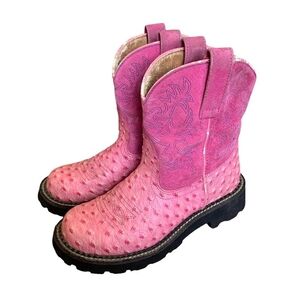 Pink Western Boots